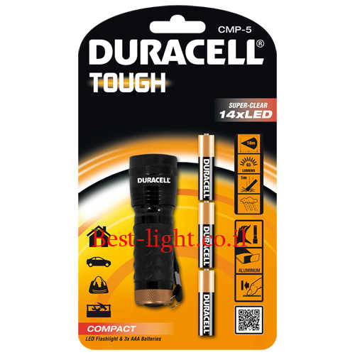 פנס יד לד Duracell Tough דגם CMP-5