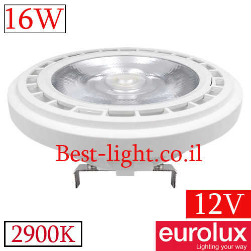 ספוט לד Eurolux G53 16W 2900K 38º