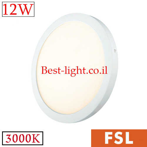 צמוד תקרה לד עגול FSL 25W 3000k ⦰300mm