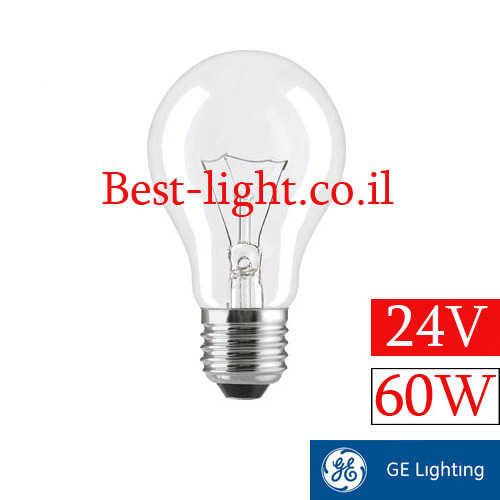 נורת ליבון General Electric E27 60W 24V