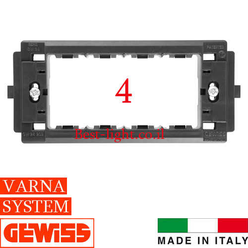 מתאם 4 מודול Gewiss System דגם GW24202
