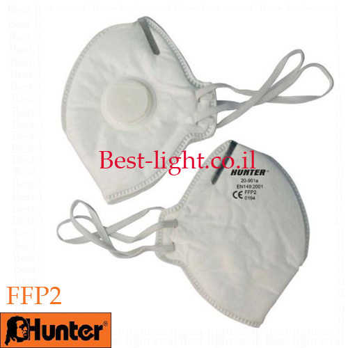 מסיכת נשימה רב פעמית Hunter FFP2