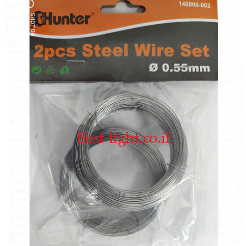 חוט ברזל מגלוון קוטר Hunter 0.55mm