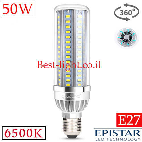 נורת לד T45 E27 50W 6500k
