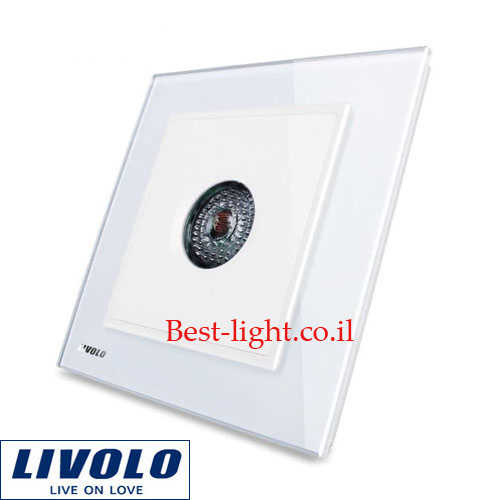 חיישן תנועה ואור 10A תחת הטיח Livolo דגם VL-W291SG