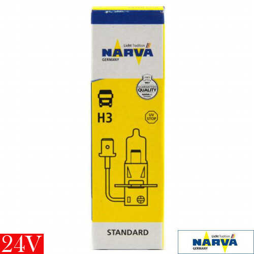 נורה ראשית למשאית NARVA Standard 24V H3 70W