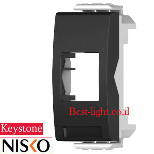 מתאם קיסטון שחור NISKO Switch
