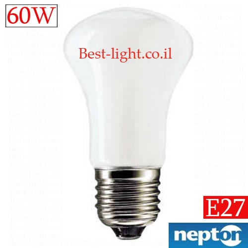 נורת ליבון פטריה מט Nepton E27 60W