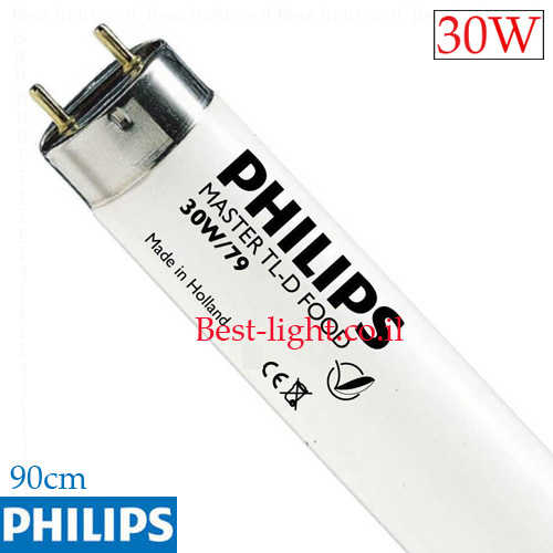 נורת פלורסנט למזון Philips TL-D FOOD T8 90cm 30W 76