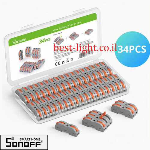 מהדק חשמל מנוף דו צדדי Sonoff 34pcs דגם D1-1